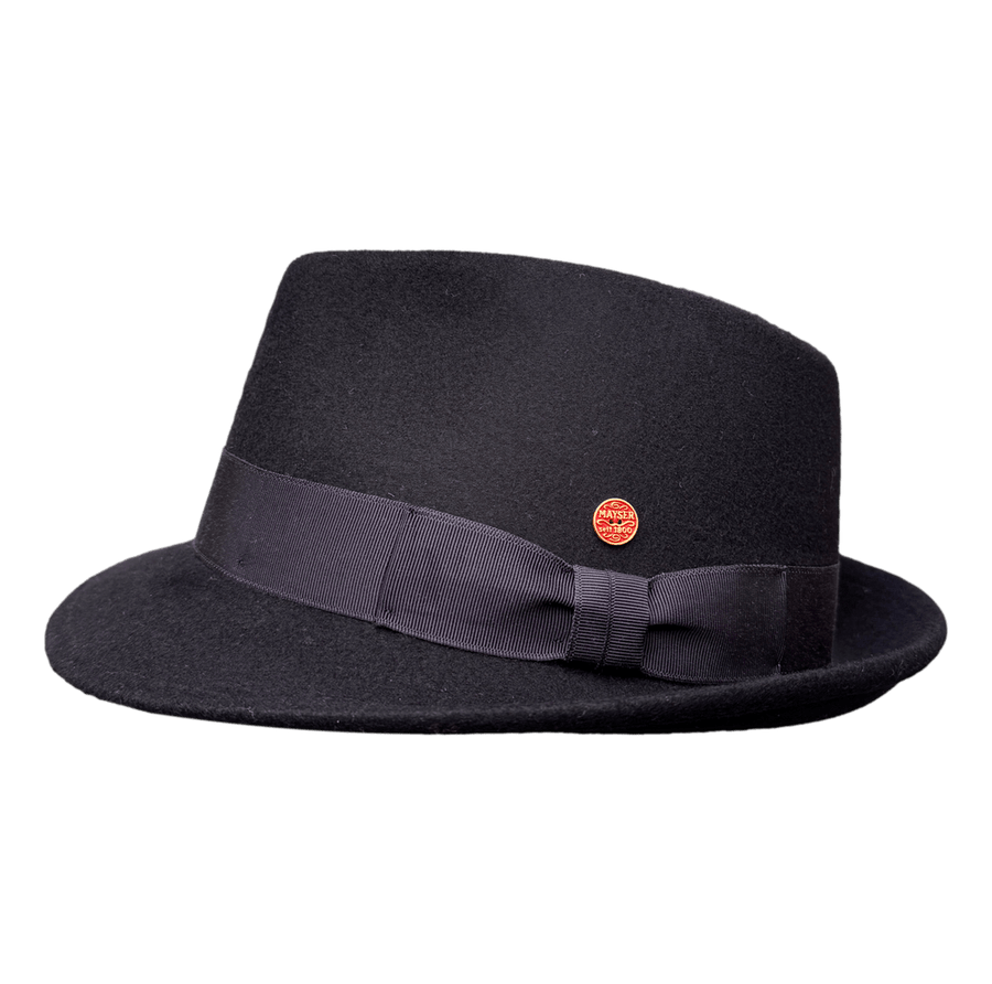 Mayser Trilby Troy black Mayser hutwelt