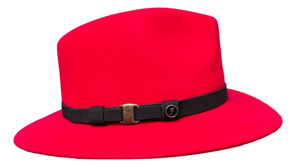 Fléchet Filzhut Fedora Rouge Fléchet hutwelt