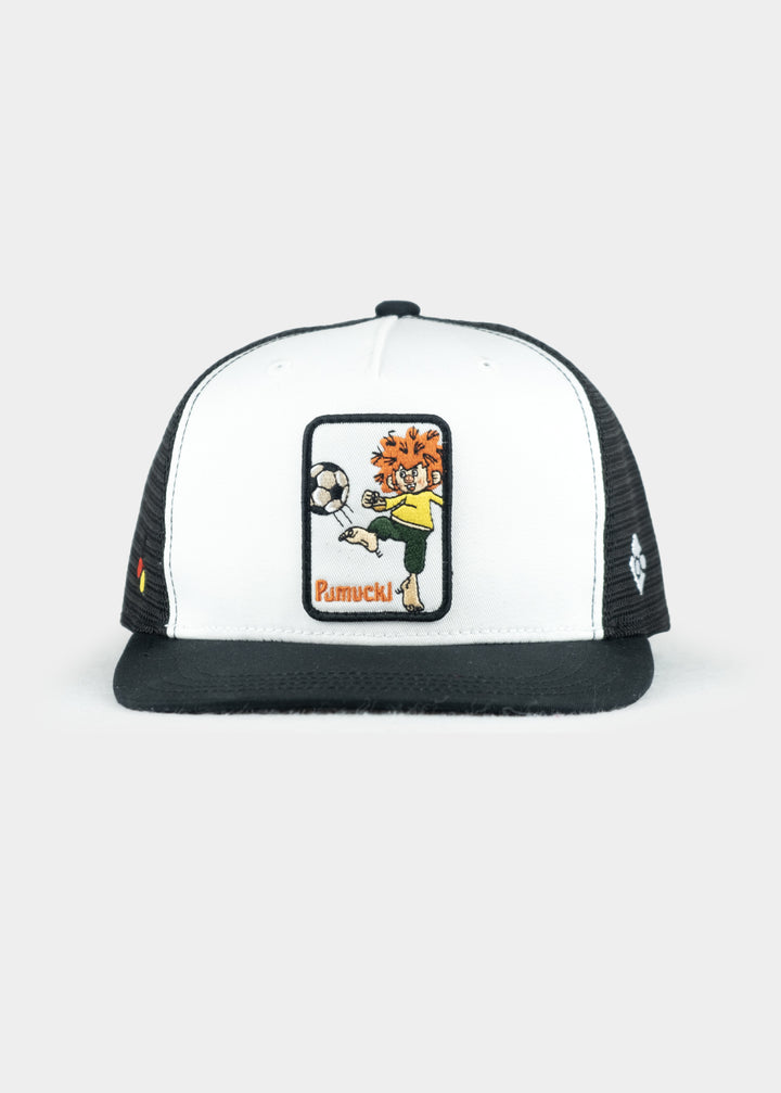 bavarian Caps Pumuckl Fußball Edition - weiß Snapback Bavarian Caps hutwelt