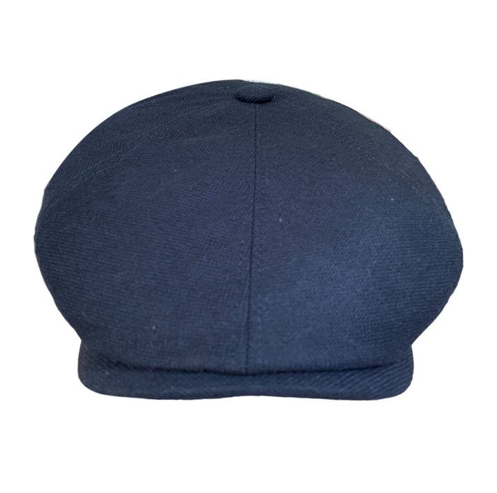 Brooklin Wool Cashmere Flatcap schwarz - Stetson - hutwelt