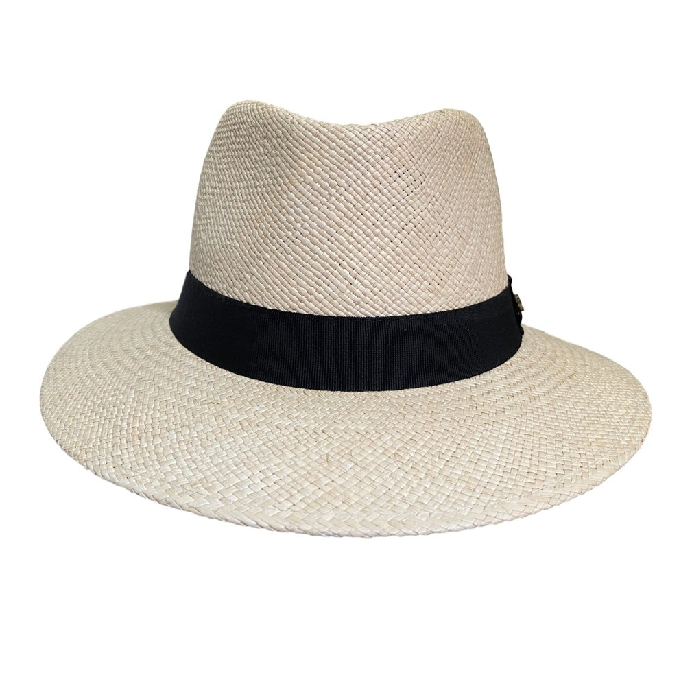 Fedora Panama Traveller Ripsband Barry natur - faustmann GERMANY - hutwelt