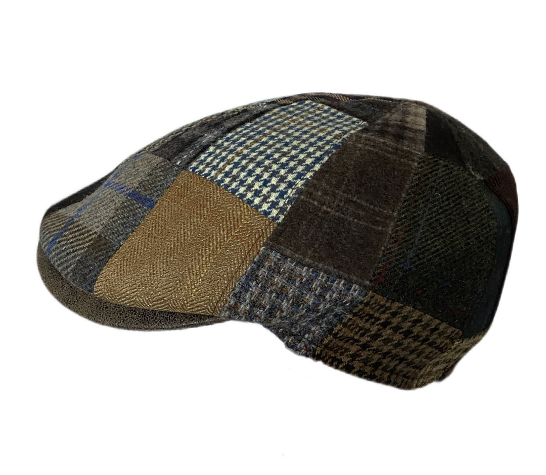 Flatcap Karo Patchwork Henry - faustmann GERMANY - hutwelt