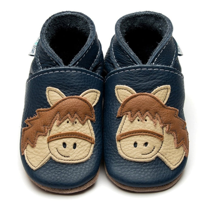 Inch Blue Babyschuhe Horse navy - Inch Blue - hutwelt