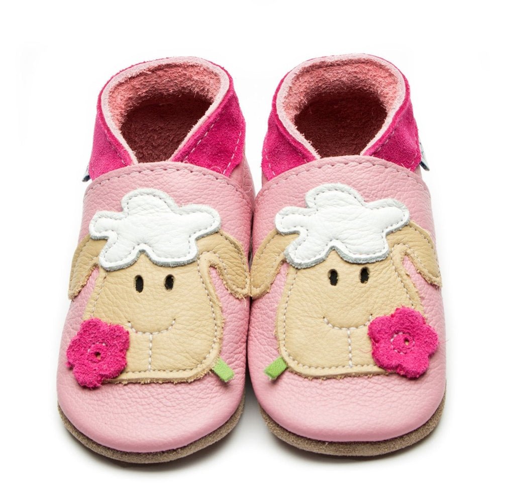 Inch Blue Babyschuhe Sheep Baby Pink - Inch Blue - hutwelt