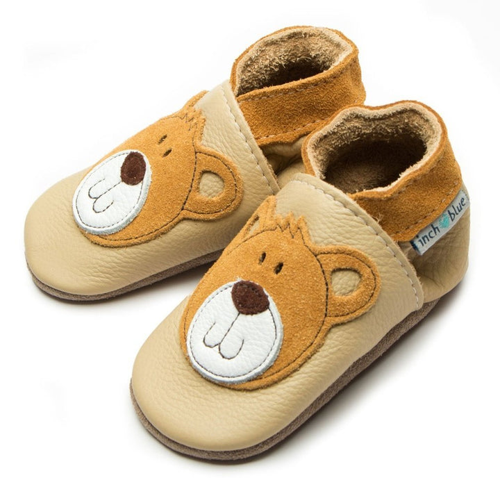 Inch Blue Babyschuhe Teddy Cream - Inch Blue - hutwelt