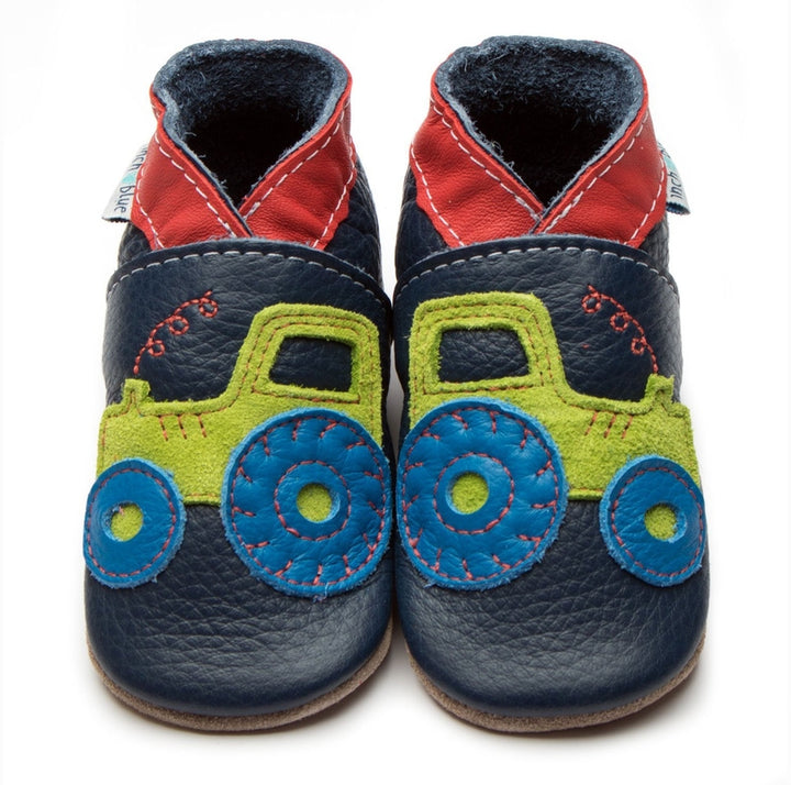 Inch Blue Babyschuhe Tractor Navy - Inch Blue - hutwelt