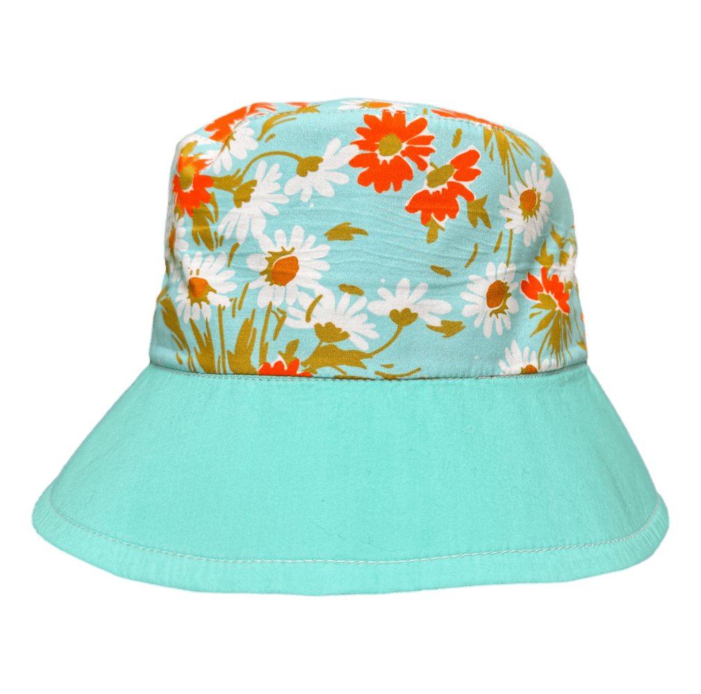 LuckyHat Buckethat Christian mit Blumen - LuckyHat - hutwelt