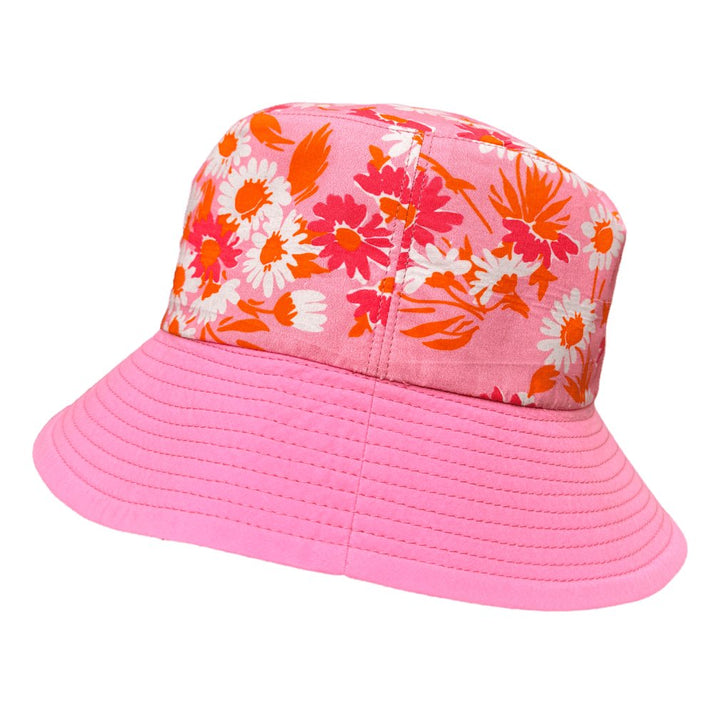 LuckyHat Buckethat Christian mit Blumen - LuckyHat - hutwelt