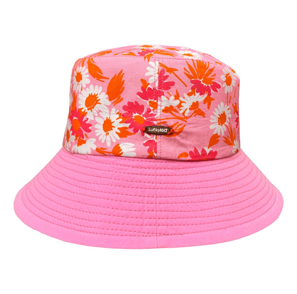 LuckyHat Buckethat Christian mit Blumen - LuckyHat - hutwelt