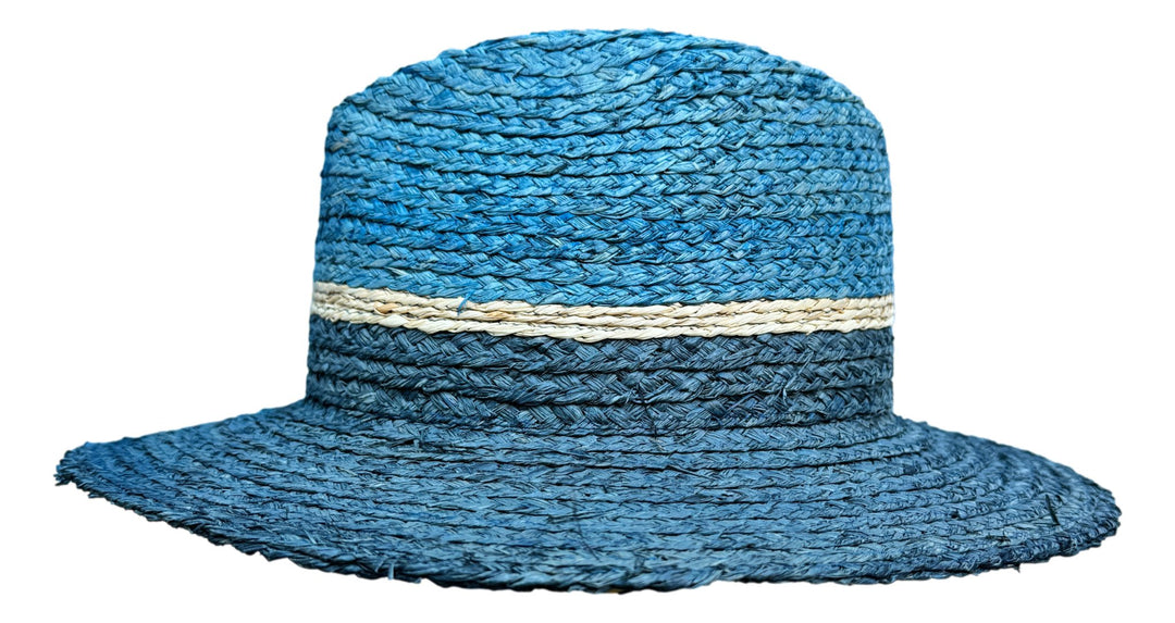 McBurn Raffia Fedora two tone - McBurn - hutwelt