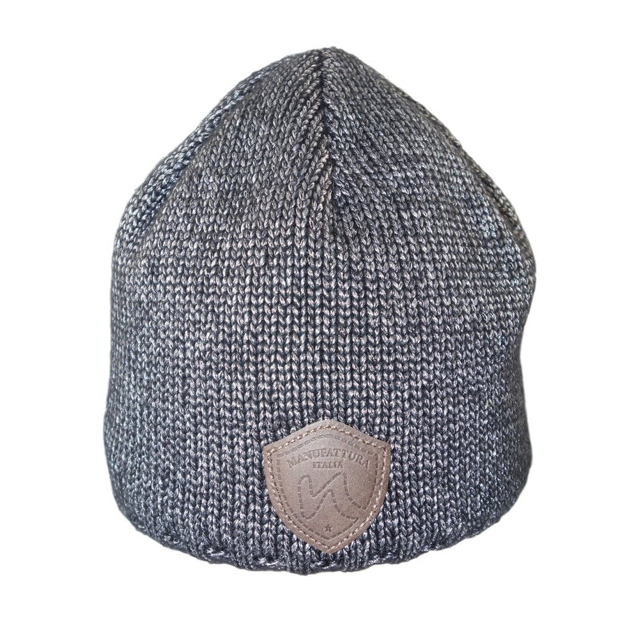 Norton Mütze Beanie Lederbagde - Nortoncaps - hutwelt