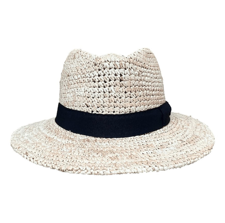 Raffia Strohhut Fedora - faustmann GERMANY - hutwelt