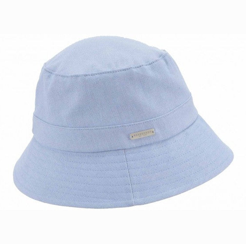 Seeberger protected well fishing hat viscose by linen Seeberger - hutwelt -